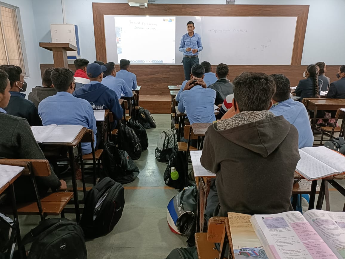 classroom of preetisudhaji junior college